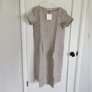 Striped Linen Dress